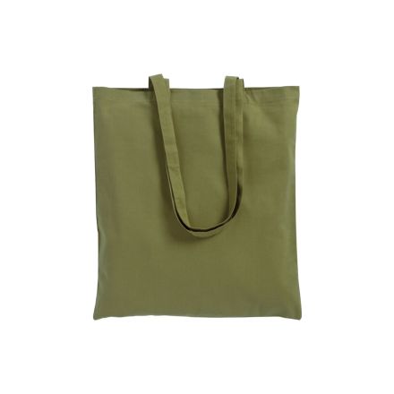 Dark Green Cotton Tote Bag with Custom Logo Print, 100% Cotton, 200 g/m², 38 x 42 cm – image 2