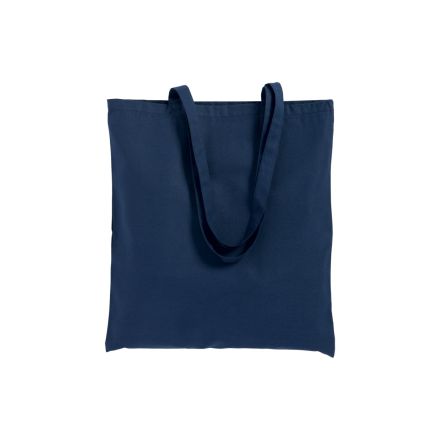 Dark Blue Cotton Tote Bag with Custom Logo Print, 100% Cotton, 200 g/m², 38 x 42 cm – image 2