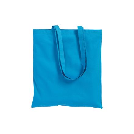 Light Blue Cotton Tote Bag with Custom Logo Print, 100% Cotton, 200 g/m², 38 x 42 cm – image 3