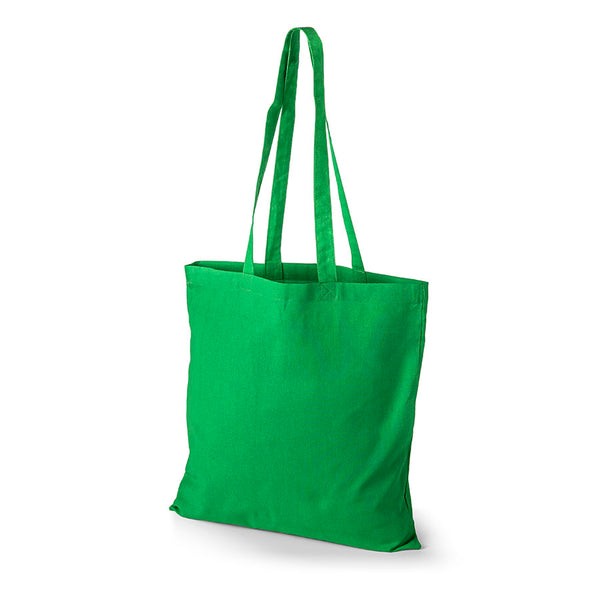 Shopper in Cotone Verde Chiaro Personalizzata (140 g/m², 38×42 cm)