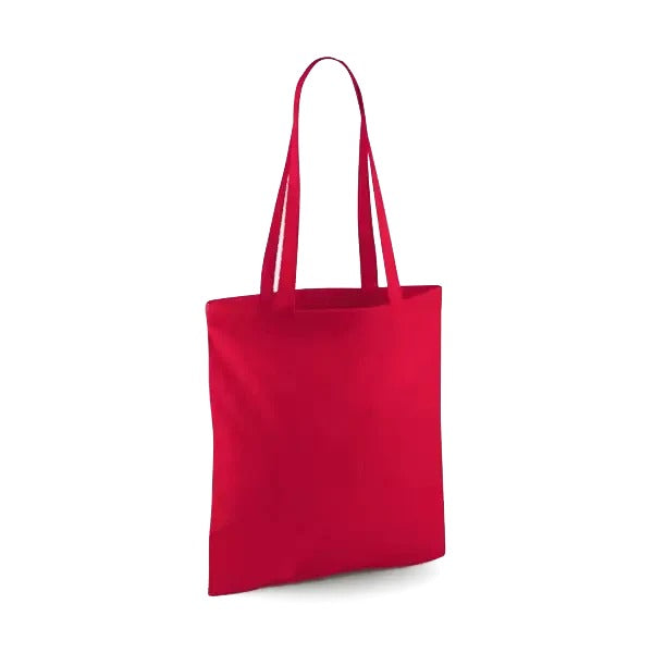 Shopper in Cotone Classica Rosso Classico 38 × 42 cm (140 g/m²)