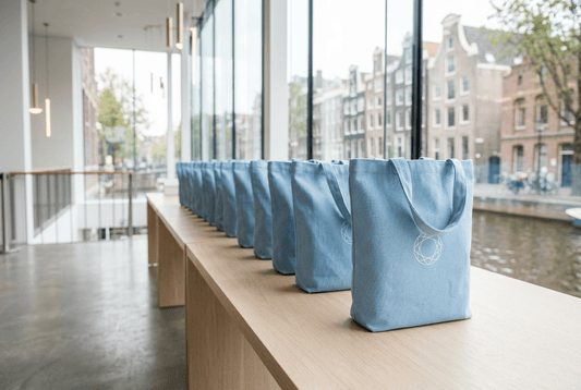 Custom Printed Tote Bags for Events in Amsterdam, Delivered to Your Venue