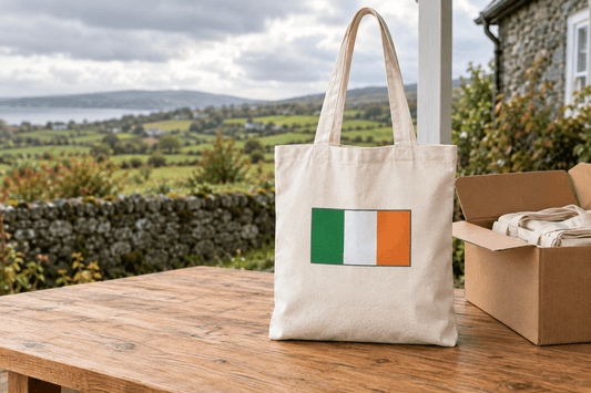 Custom Printed Tote Bags in Ireland Prices, VAT, Delivery