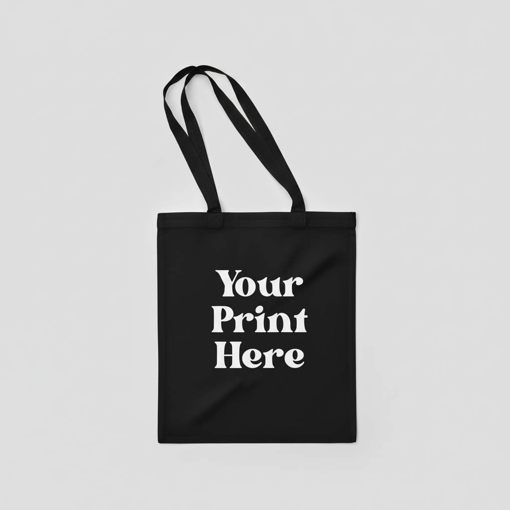 Premium Cotton Tote Bags with Custom Print, 220 gm²