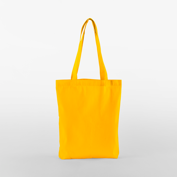 Organic Cotton Twill Tote Bag with Gusset, 230 g/m²