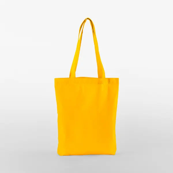 Organic Cotton Twill Tote Bag with Gusset, 230 g/m²