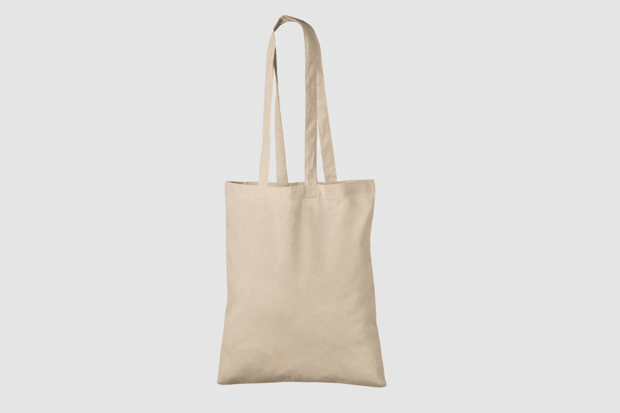 Budget Cotton Tote Bags with Custom Print 140 g/m²