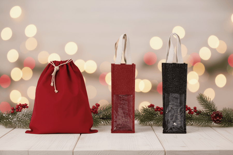 Custom Printed Christmas Tote Bags