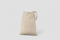 Cotton Drawstring Pouches (White) 140 g/m²