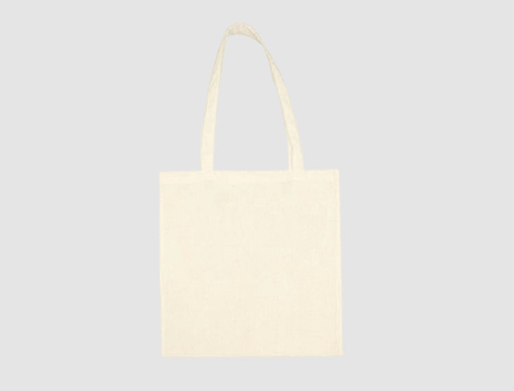 Cotton Tote Bags with Custom Print, 100 g/m²