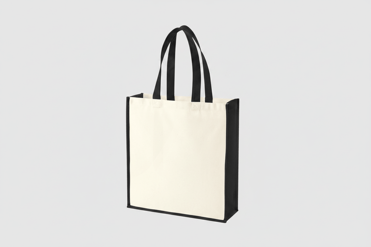 Gallery Canvas Tote with Gussets, 407 g/m²