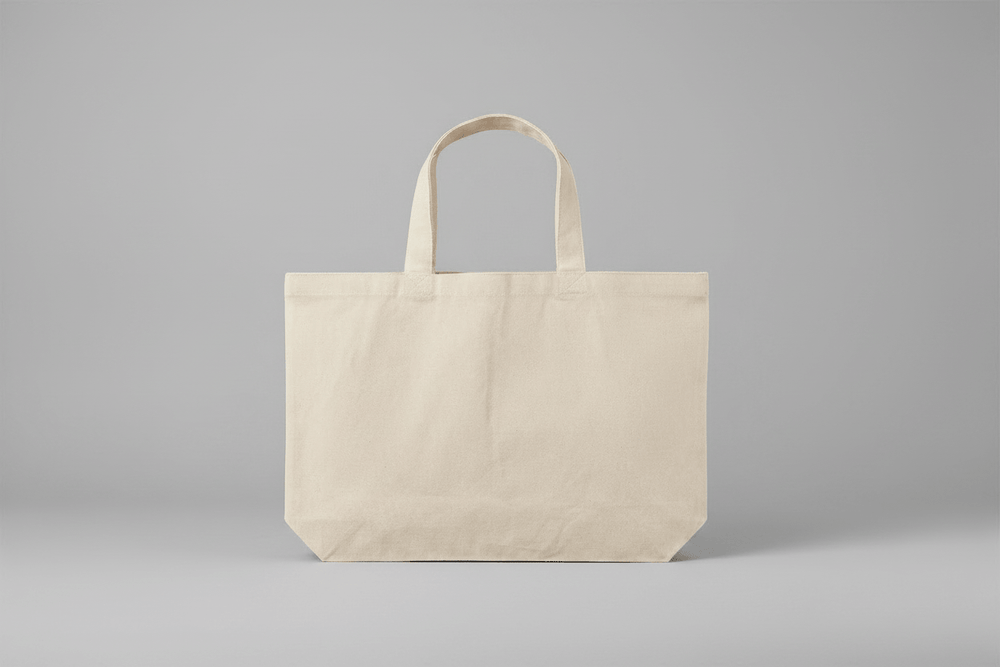Video of the large cotton tote bags 220 g/m² with how ordering works (landscape)
