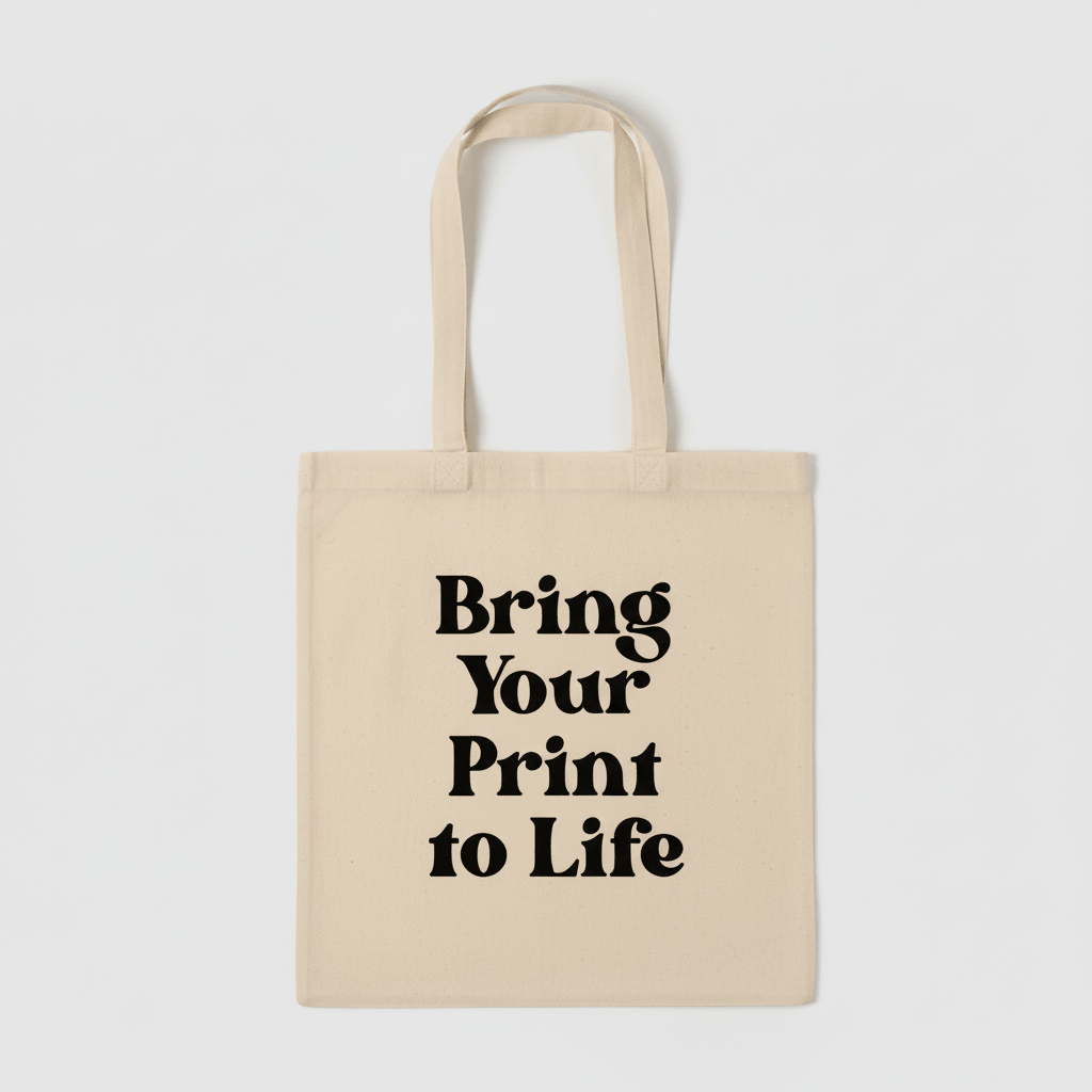 Budget Cotton Tote Bags with Custom Print