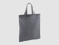 Short Handles Tote Bags With Custom Print, 140 g/m²