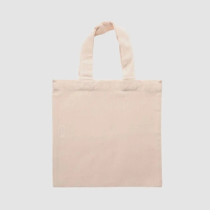 Small Cotton Tote Bags with Custom Print 22×26 cm, 140 g/m²