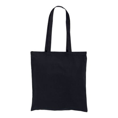 Black Cotton Tote Bag with Custom Logo Print, 100% Cotton, 200 g/m², 38 x 42 cm – image 3