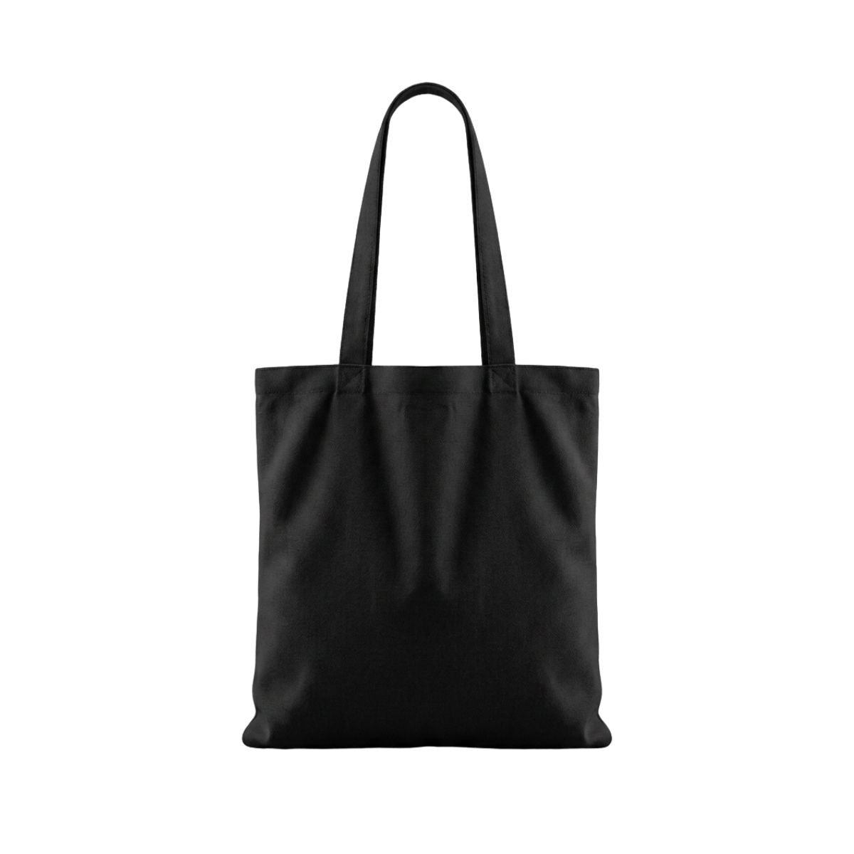 Black Premium Cotton Tote Bag 38 × 42 cm (200 gm²)