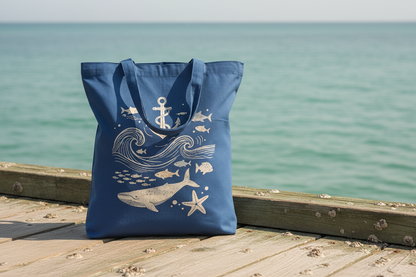 Bomuldspose med ensidigt snoretræk og logotryk (140 g/m²)