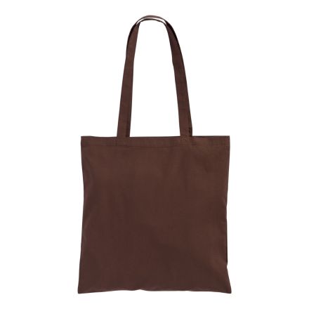 Brown Cotton Tote Bag with Custom Logo Print, 100% Cotton, 200 g/m², 38 x 42 cm – image 3