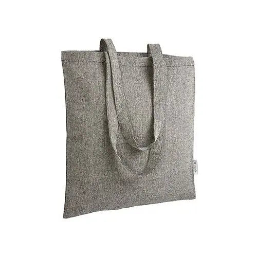 Sort meleret mulepose i genanvendt materiale 38 × 42 cm (140 g/m²)