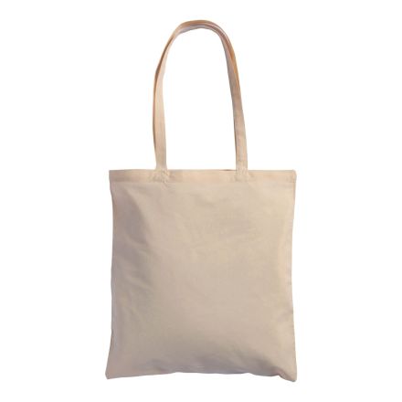 Natural Cotton Tote Bag with Custom Logo Print, 100% Cotton, 200 g/m², 38 x 42 cm – image 2