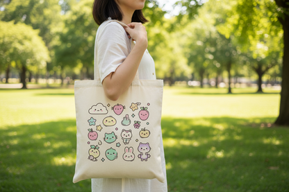 Bomuldspose med ensidigt snoretræk og logotryk (140 g/m²)