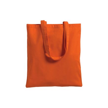 Orange Cotton Tote Bag with Custom Logo Print, 100% Cotton, 200 g/m², 38 x 42 cm – image 2