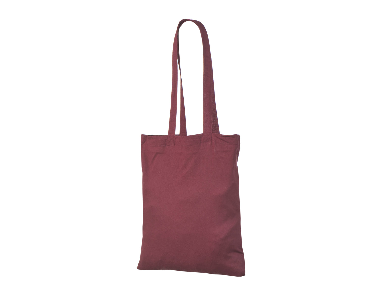 burgundy cheap tote bag with custom print