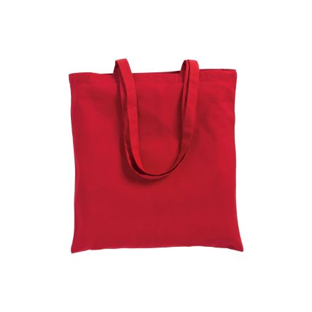 Red Cotton Tote Bag with Custom Logo Print, 100% Cotton, 200 g/m², 38 x 42 cm – image 2