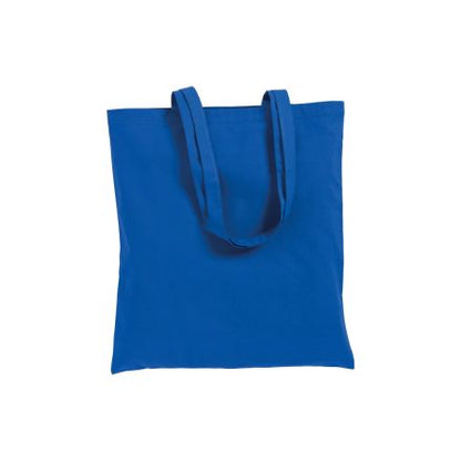 Royal Blue Cotton Tote Bag with Custom Logo Print, 100% Cotton, 200 g/m², 38 x 42 cm – image 2