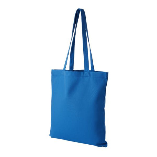 Royal Blue Cotton Tote Bag with Custom Print (220 g/m², 38×42 cm)