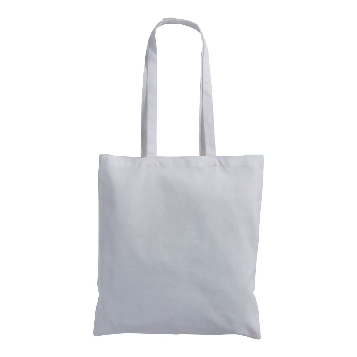 White Cotton Tote Bag with Custom Logo Print, 100% Cotton, 200 g/m², 38 x 42 cm – image 3