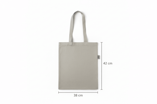 Gsmsmey recycled cotton Flat Bagsm 38 x 42 cm 140 Gsmsm 2