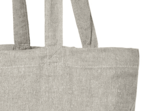 Recycled mulepose med tryk