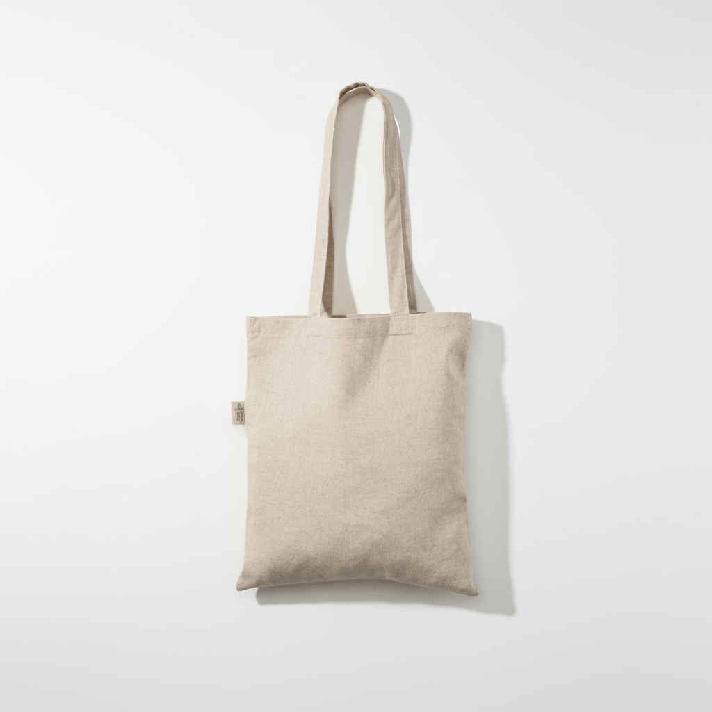 Natural Recycled Cotton Flat Bag 38 x 42 cm (140 g/m²)