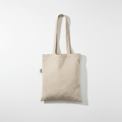 Natural Recycled Cotton Flat Bag 38 x 42 cm (140 g/m²)