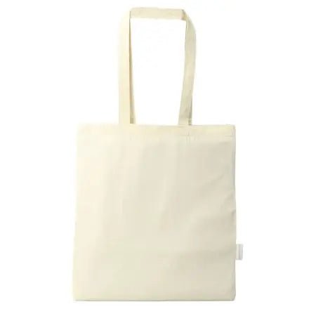 Naturhvid økologisk bomuldsmulepose 38 × 42 cm (140 g/m²)