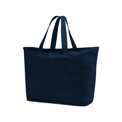 Navy Oversized Heavy Duty Canvas Tote Bag in 475 g/m² cotton canvas, 47 × 40 × 17 cm, ready for custom logo print