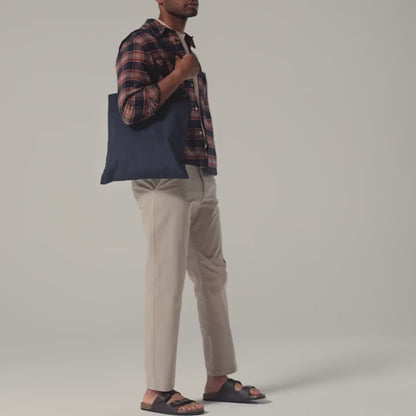 Premium Cotton Tote with custom logo print - 200 gm2 video