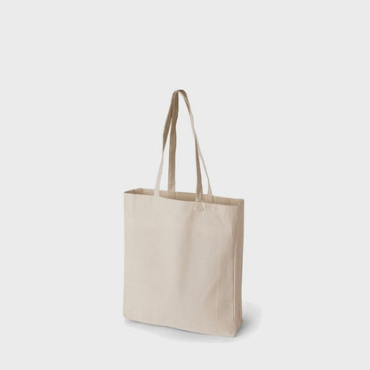 Video of the cotton tote bag with gussets 38 × 42 + 10 + 10 cm, 220 g/m², in six colours with the maximum print area
