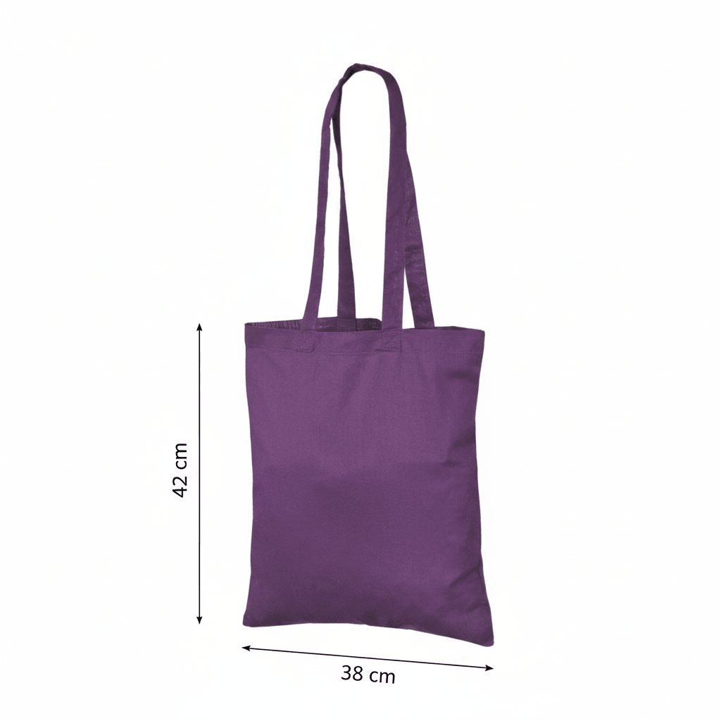tote bag personnalisé pas cher - violet