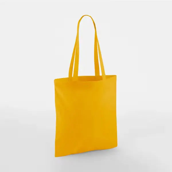 Mustard Yellow Classic Cotton Tote Bag 38 × 42 cm (140 g/m²)