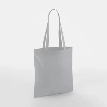 Pure Grey Classic Cotton Tote Bag 38 × 42 cm (140 g/m²) – image 1